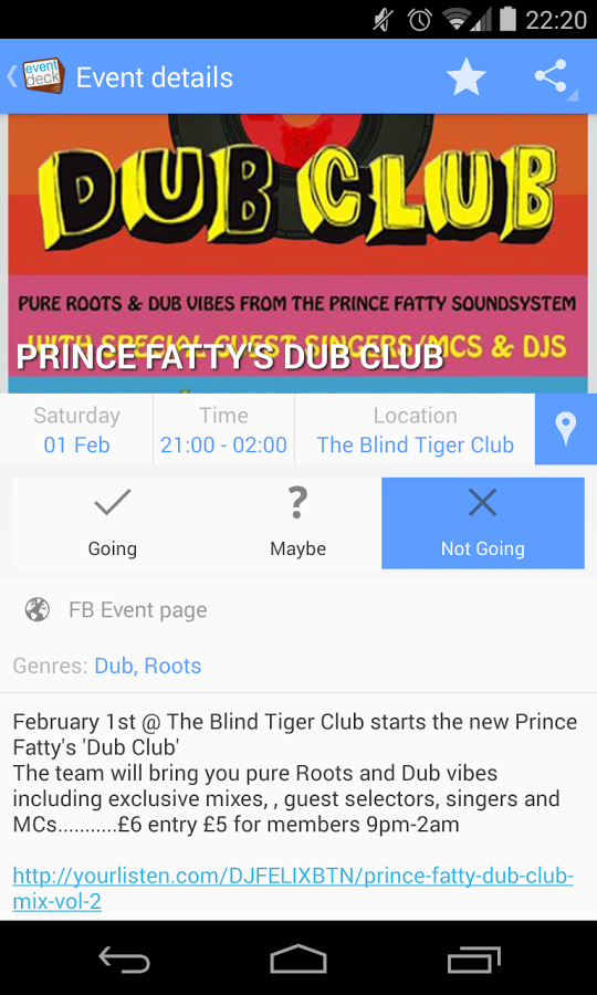 Event Deck - UK Club List截图4