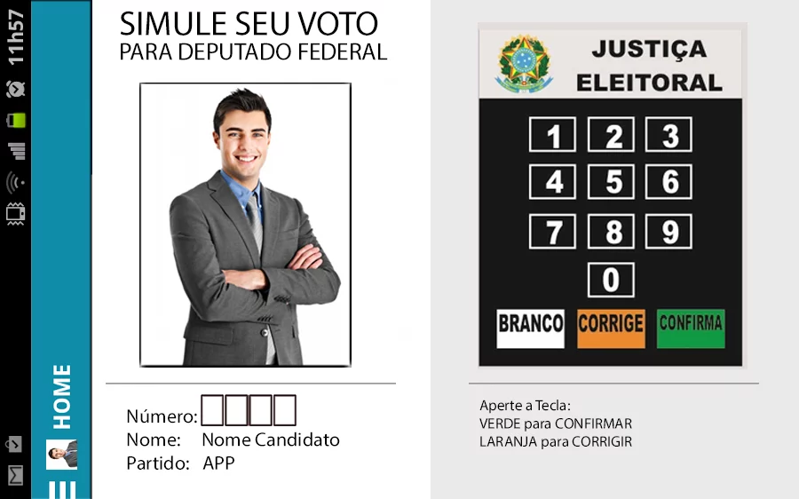 Aplicativo Político DEMO截图4