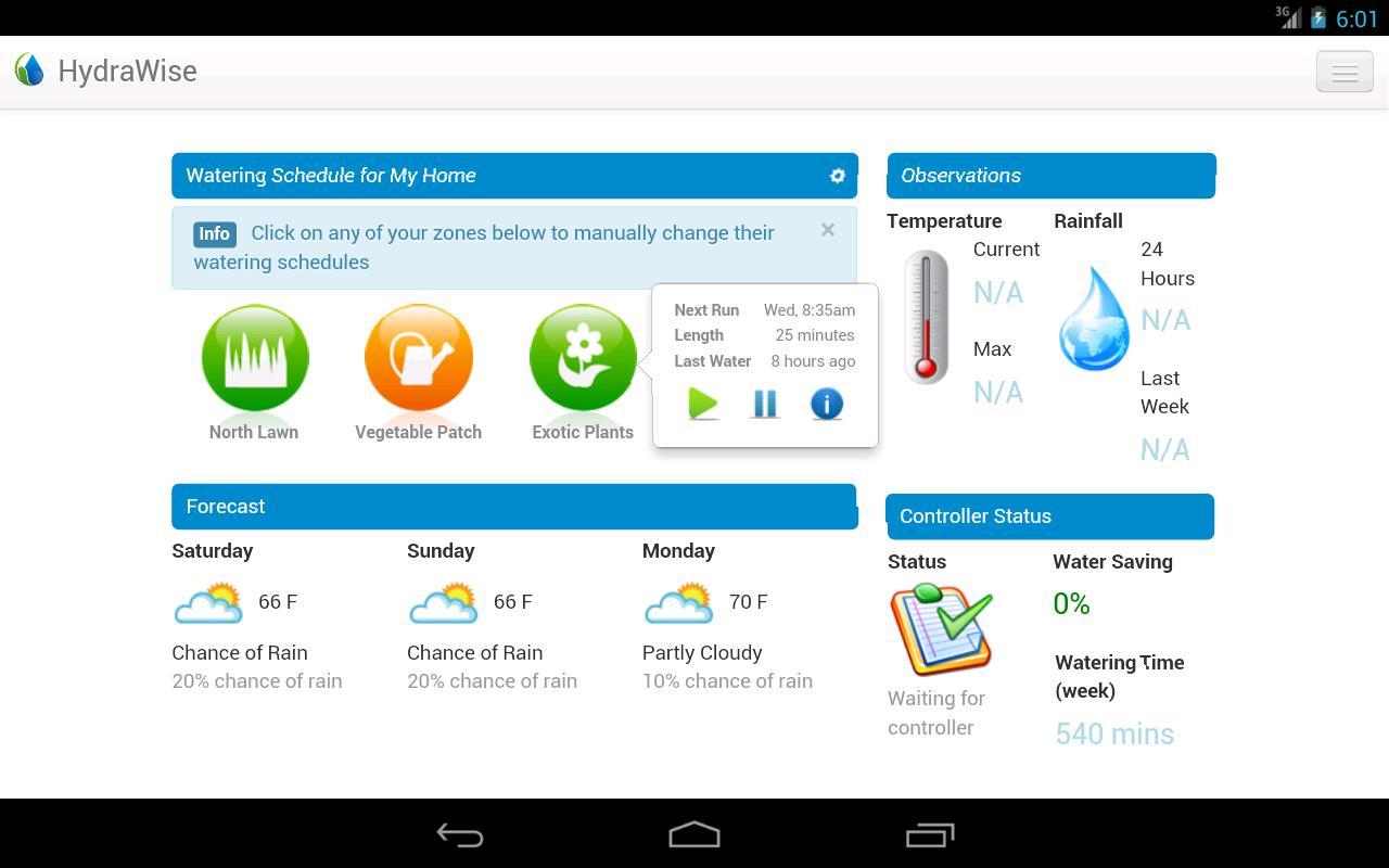 Hydrawise Irrigation截图1