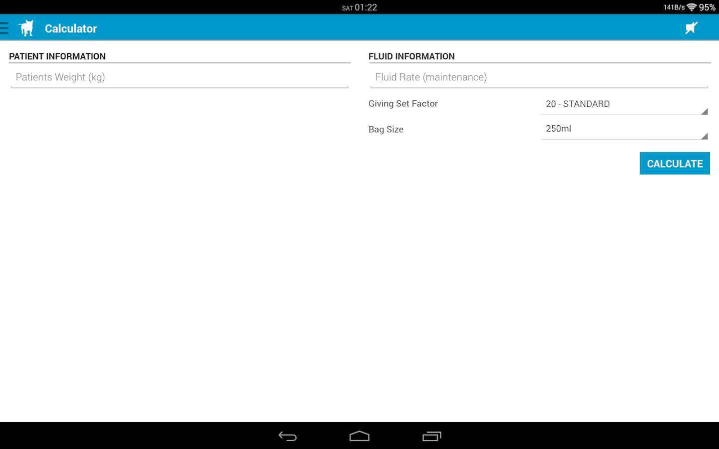 Fluid Calc for Vets – Free截图2