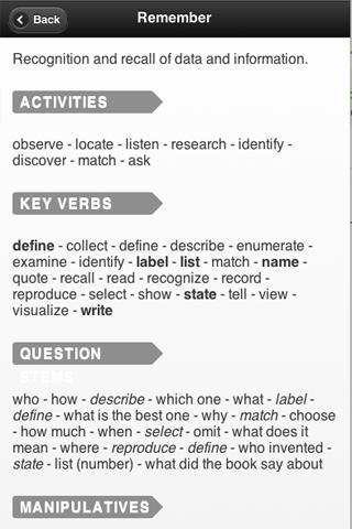 Bloom Taxonomy截图2