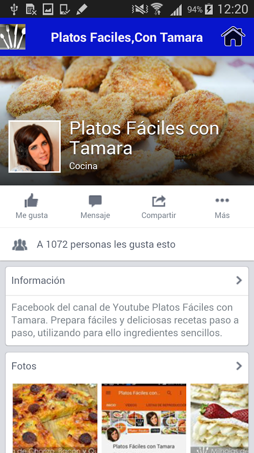 Platos Fáciles con Tamara截图2