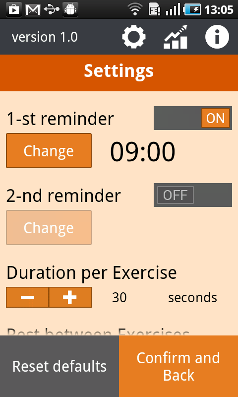 Free Exercise Workout截图10