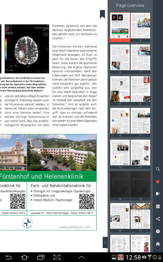 visite – GNH Patientenmagazin截图10