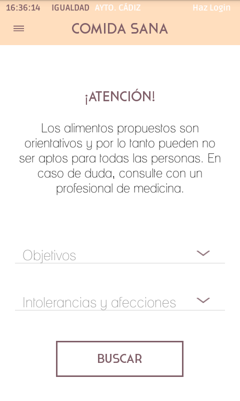 App Oficial Igualdad de Cádiz截图5