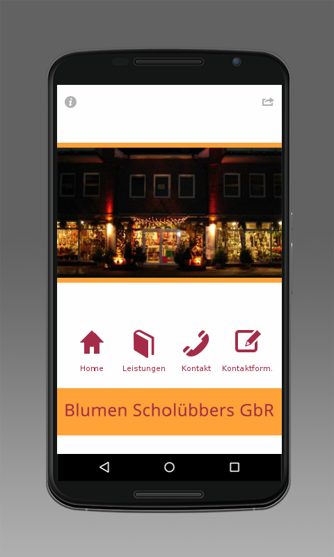 Blumen Scholübbers GbR截图1