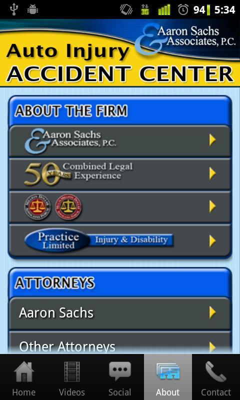 Auto Injury - Sachs Law Firm截图4