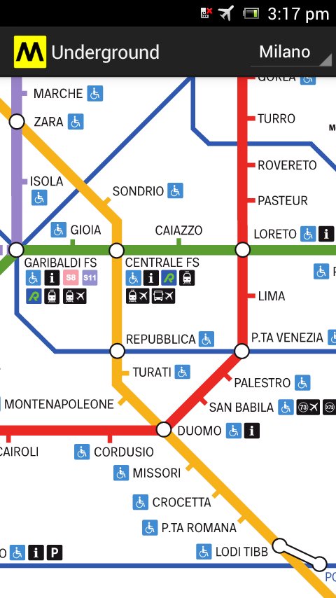 地铁米兰罗马截图2