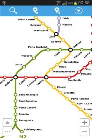 米兰地铁截图5