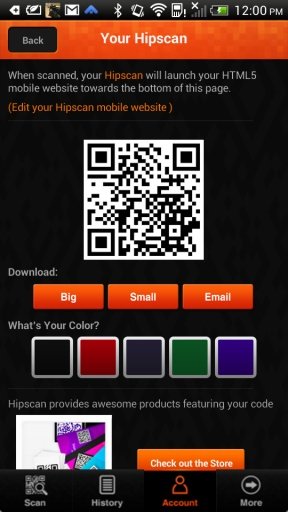 Hipscan – QR Code Generator截图3