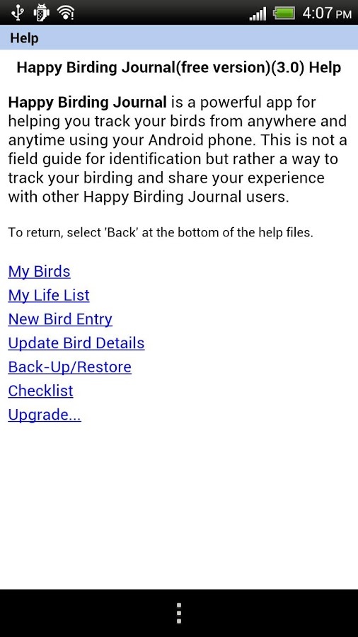 Happy Birding Journal - (FREE)截图7