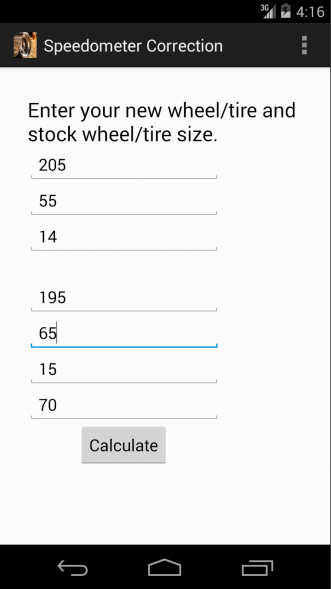 Speedometer Correction截图2