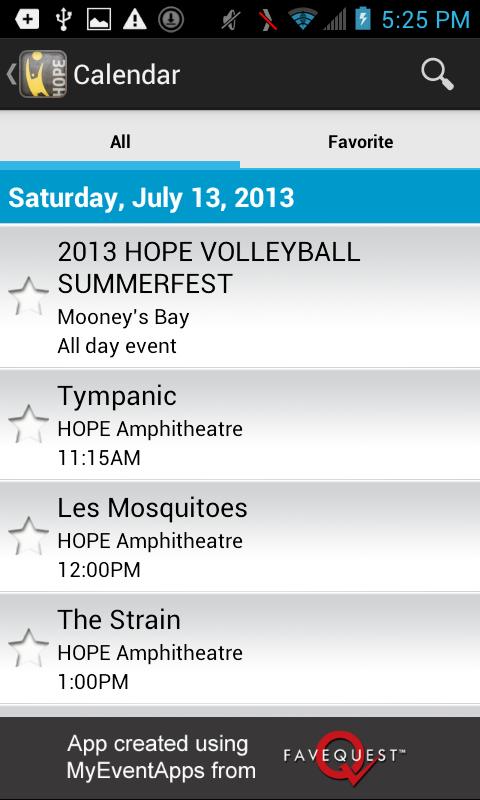 H.O.P.E Volleyball Summerfest截图3