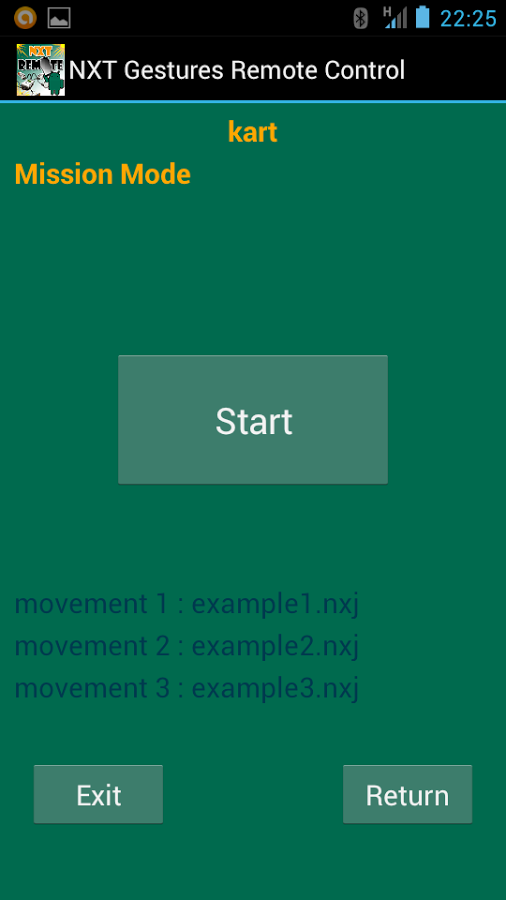 NXT Gestures Remote Control截图5