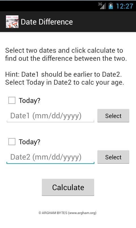 Date Diff截图1