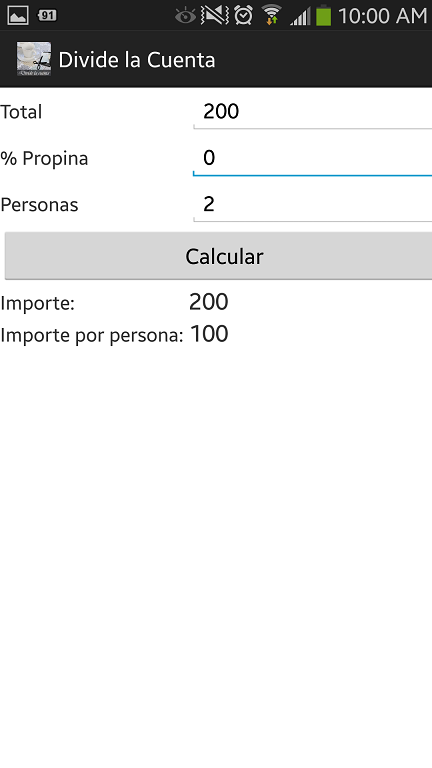 Divide la Cuenta截图3