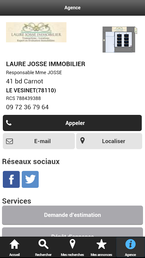 Laure Josse Agence Immobilière截图4