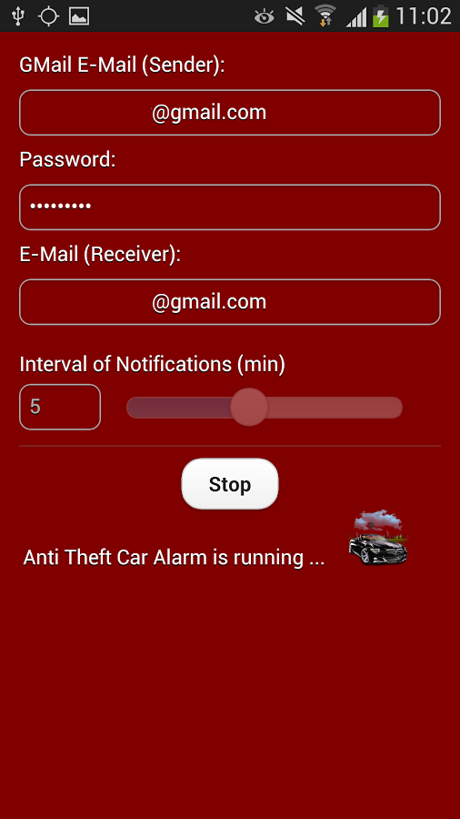 Anti Theft Car Alarm截图3
