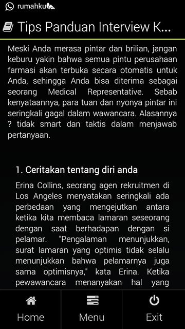 Tips Panduan Interview Kerja截图3