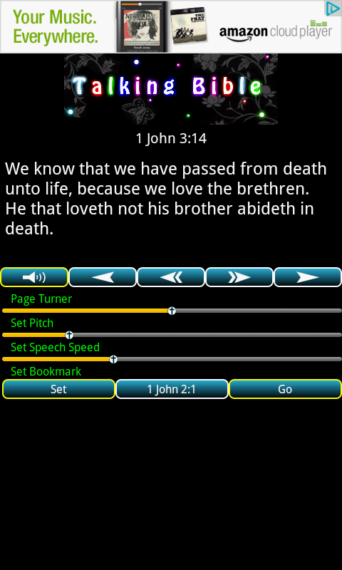 Free Talking Bible - 1 John截图8