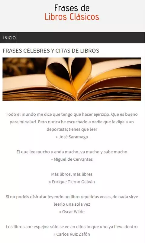 Frases de Libros Clásicos截图3