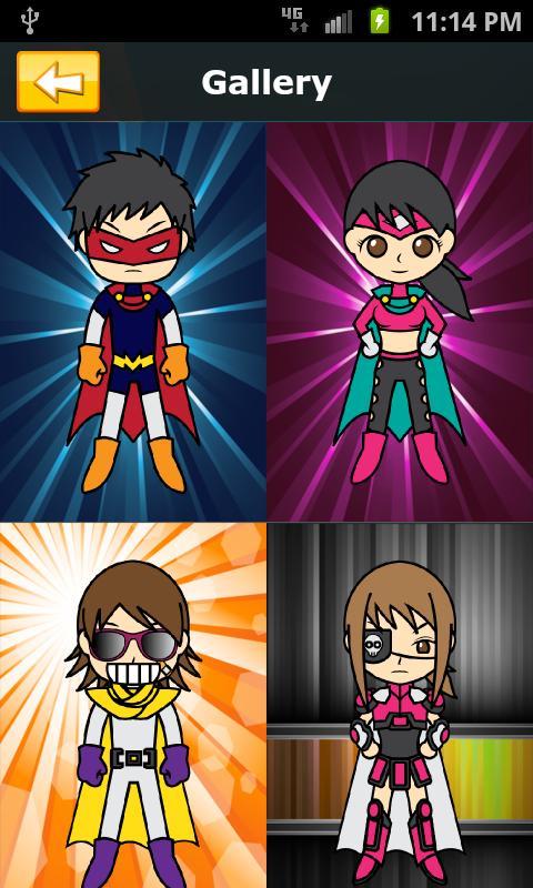 Avatar Studio Heroes Free截图5