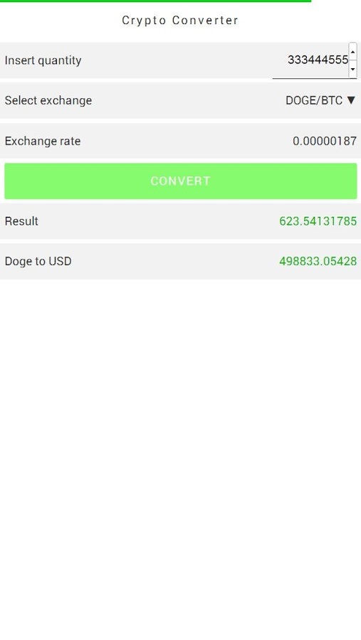 Dogecoin Converter截图3