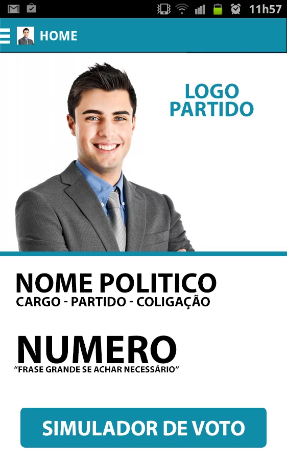 Aplicativo Político DEMO截图3