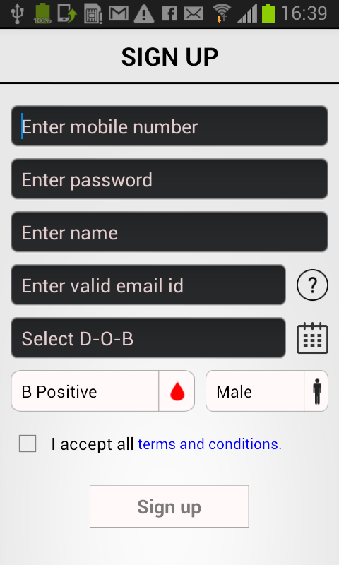 Blood Group Finder截图11