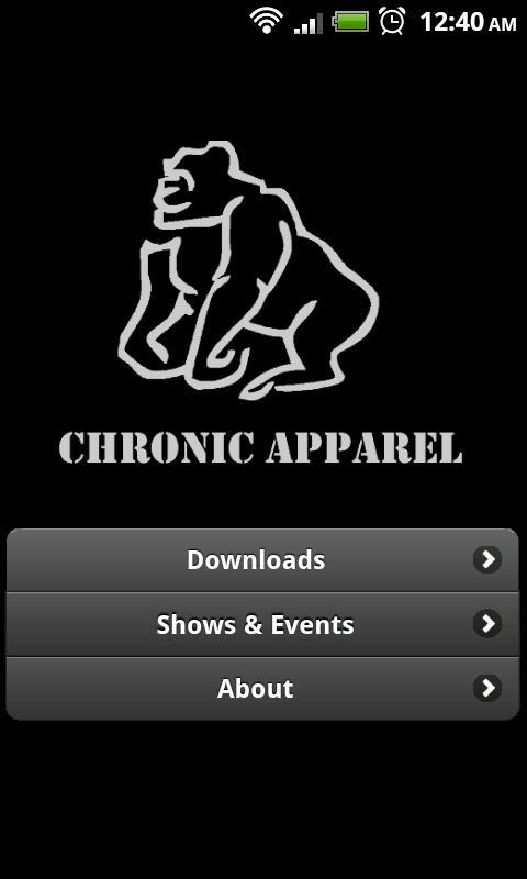 Chronic Apparel截图1