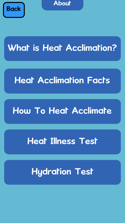 Heat Acclimation截图4