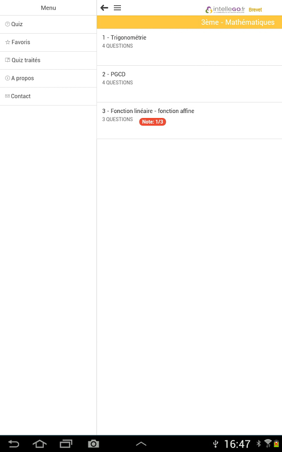 Révision BREVET 2014 Intellego截图5