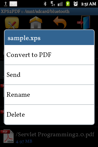 XPS to PDF Converter截图2