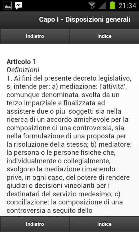 Mediazione Civile截图2