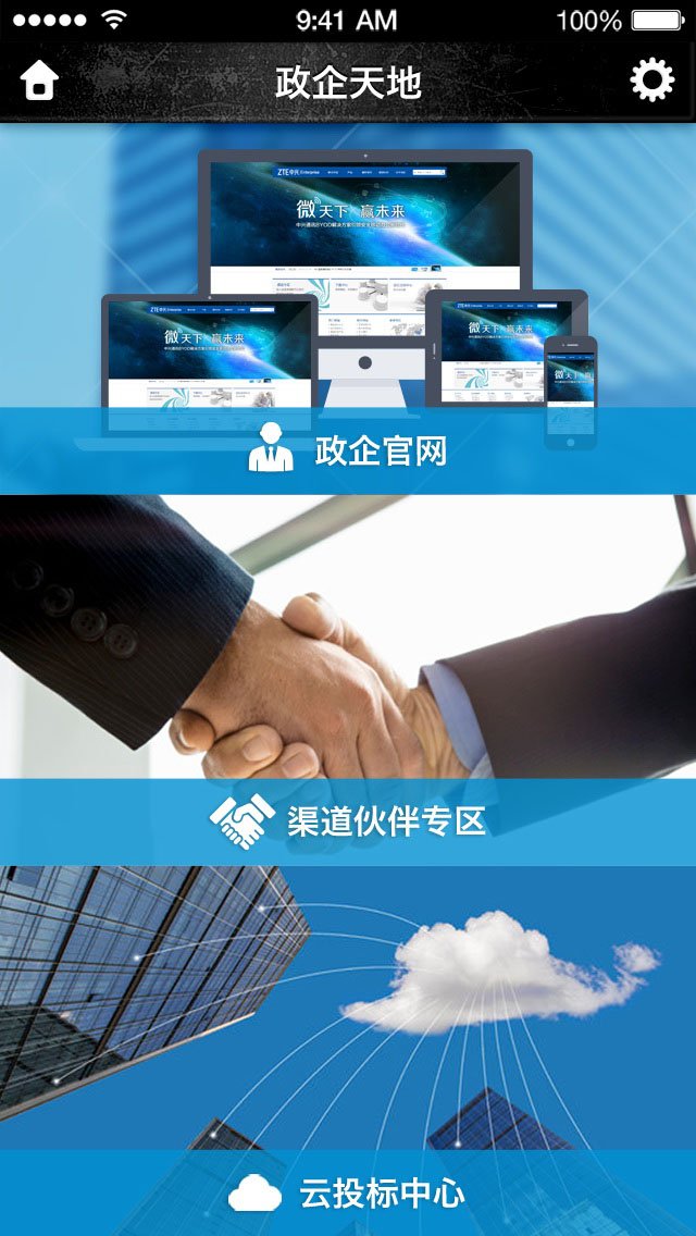 中兴政企截图3