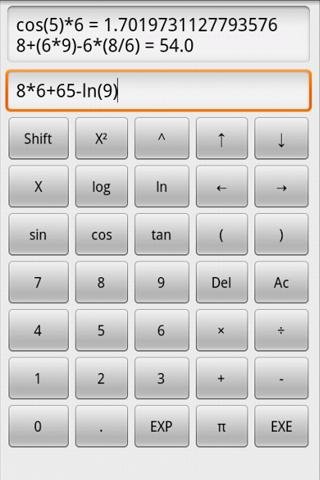 μCalc Scientific Calculator截图2