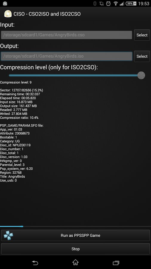 CISO – PSP ISO Compress...截图11