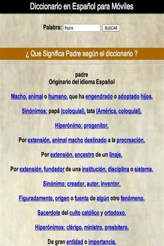 西班牙语词典 Diccionario en Espa ol截图1