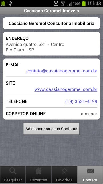 Cassiano Geromel Im&oacute;veis截图1