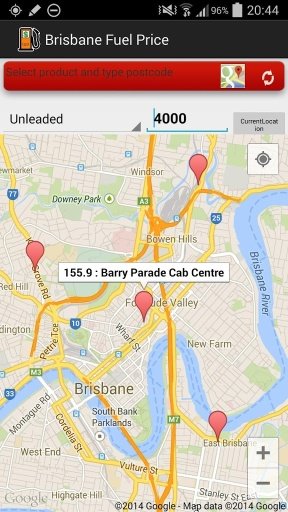 Fuel Price Search Brisbane截图3