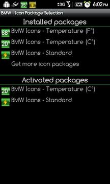 BMW Icons - Temperature (C°)截图