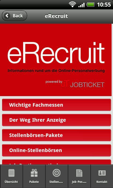 eRecruit –powered by JobTicket截图2