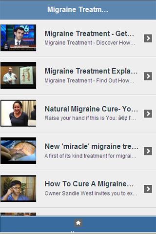 Migraine Treatment截图1