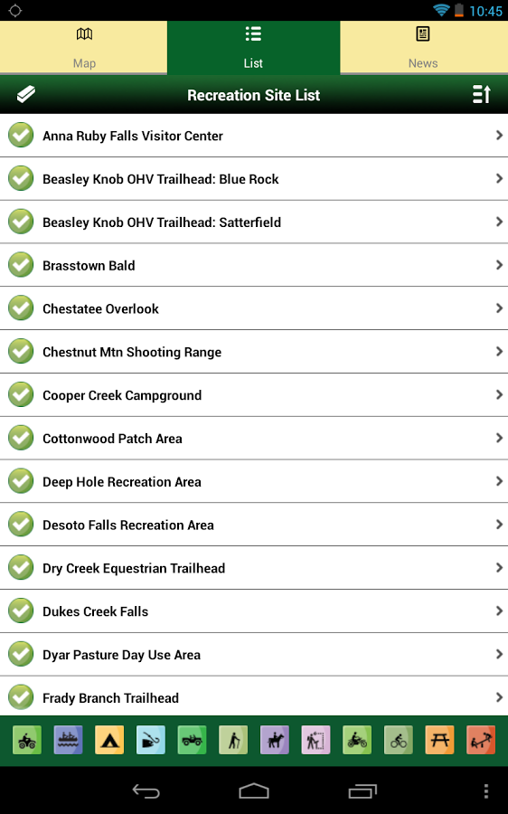 Chattahoochee-Oconee Forests截图6