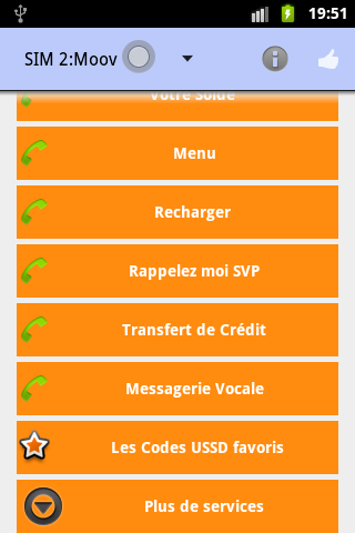 USSD SERVICES Côte d’Ivoire截图1