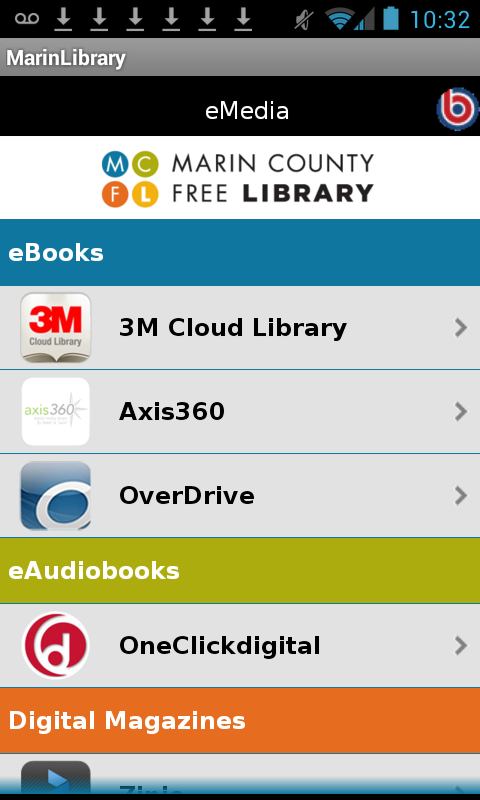 Marin County Free Library截图4