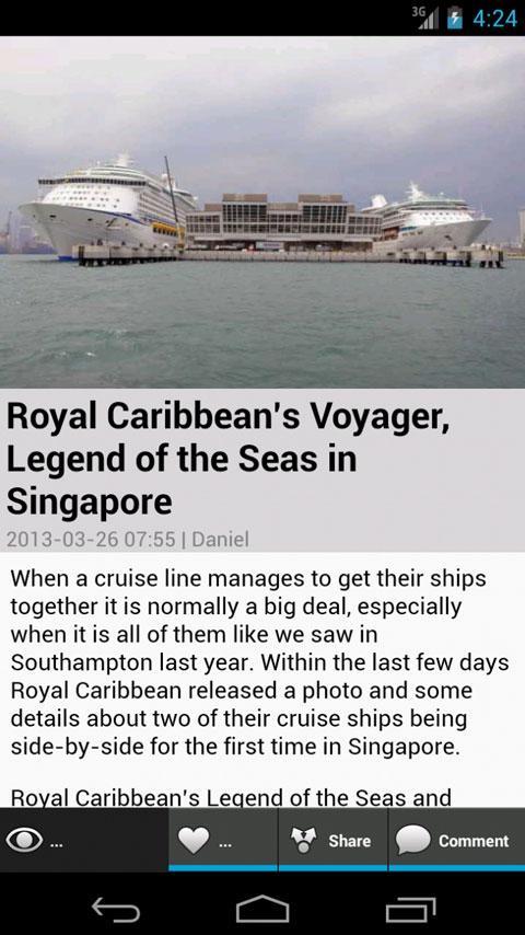 CSN: Royal Caribbean Cruises截图3