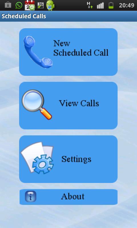 Scheduled calls free截图1