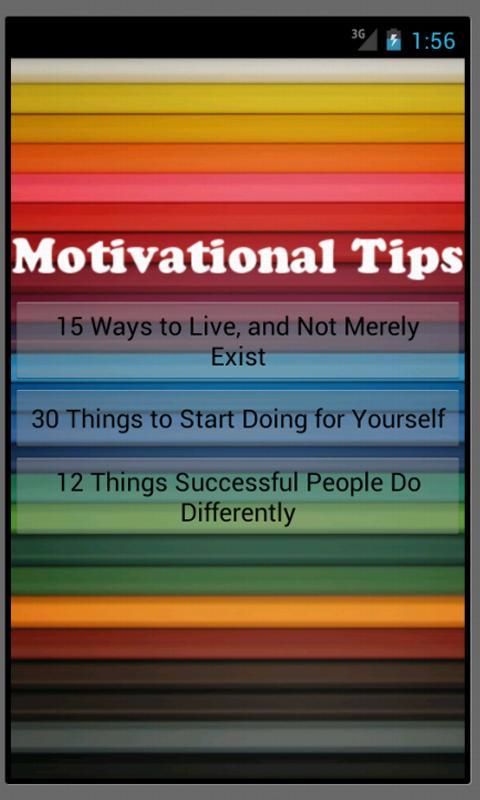 Motivational Tips截图1