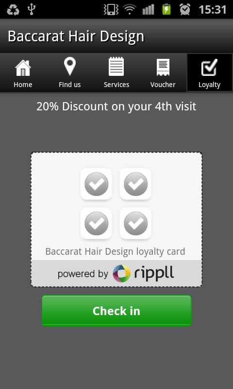 Baccarat Hair Design截图4